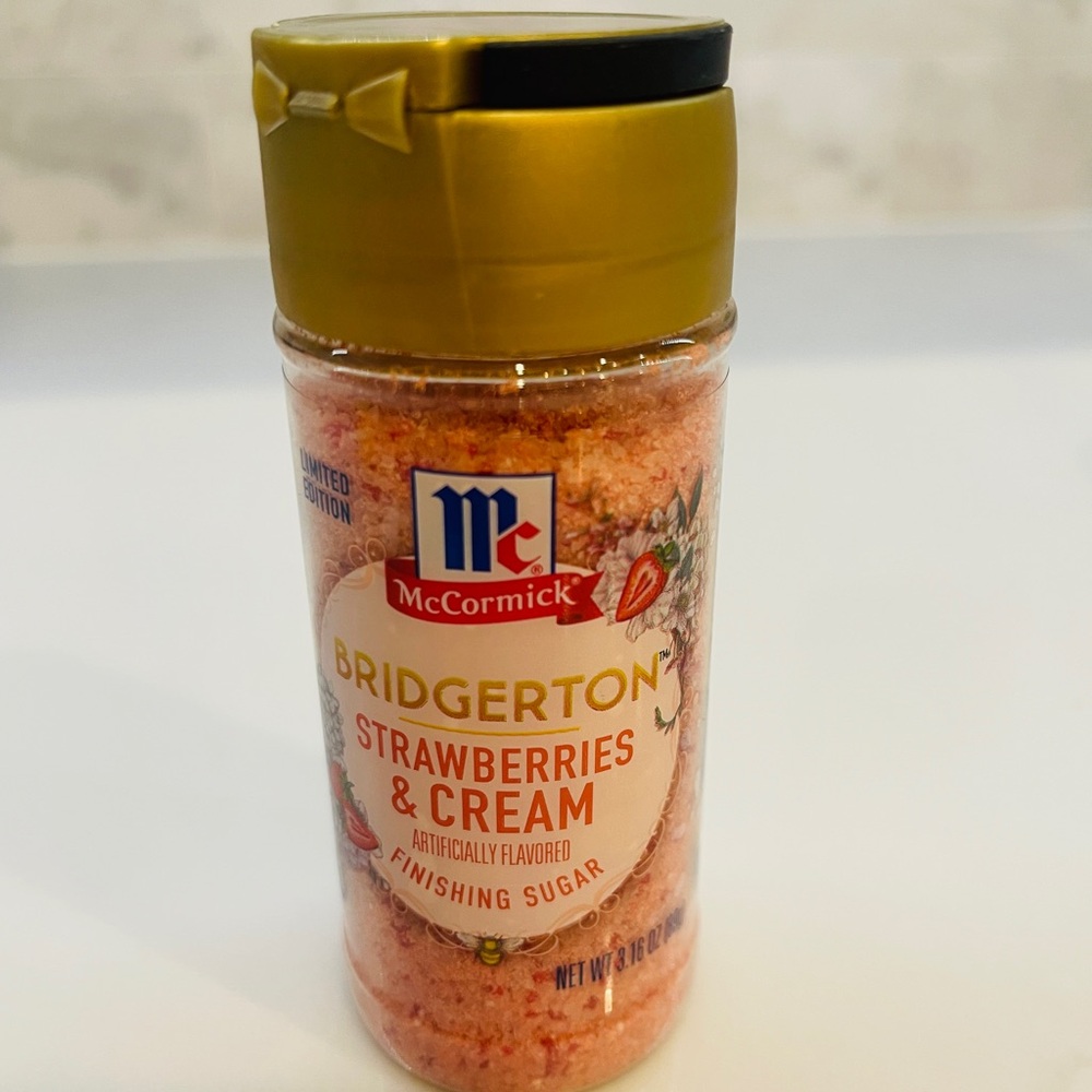McCormick Bridgerton Strawberries & Cream Finishing Sugar